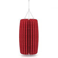 Sch! Acoustic Ceiling Baffles - Shade - Type A - 335mm Wide x 600mm High - Poppy Red