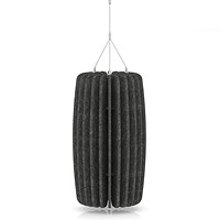 Sch! Acoustic Ceiling Baffles - Shade - Type A - 335mm Wide x 600mm High - Graphite Charcoal