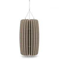 Sch! Acoustic Ceiling Baffles - Shade - Type A - 335mm Wide x 600mm High - Oatmeal Beige