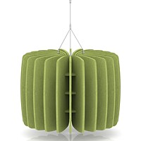 Sch! Acoustic Ceiling Baffles - Shade - Type A - 600mm Wide x 450mm High - Lime Green