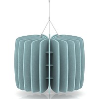 Sch! Acoustic Ceiling Baffles - Shade - Type A - 600mm Wide x 450mm High - Sky Light Blue