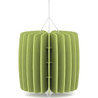 Sch! Acoustic Ceiling Baffles - Shade - Type A - 600mm Wide x 600mm High - Lime Green