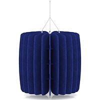 Sch! Acoustic Ceiling Baffles - Shade - Type A - 600mm Wide x 600mm High - Cobalt Blue