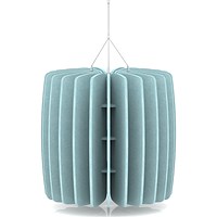 Sch! Acoustic Ceiling Baffles - Shade - Type A - 600mm Wide x 600mm High - Sky Light Blue
