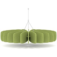 Sch! Acoustic Ceiling Baffles - Shade - Type A - 900mm Wide x 150mm High - Lime Green