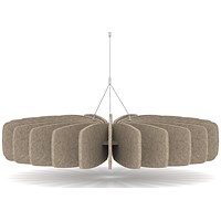 Sch! Acoustic Ceiling Baffles - Shade - Type A - 900mm Wide x 150mm High - Oatmeal Beige