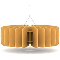 Sch! Acoustic Ceiling Baffles - Shade - Type A - 900mm Wide x 300mm High - Buttercup Yellow