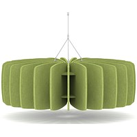 Sch! Acoustic Ceiling Baffles - Shade - Type A - 900mm Wide x 300mm High - Lime Green