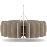 Sch! Acoustic Ceiling Baffles - Shade - Type A - 900mm Wide x 300mm High - Oatmeal Beige