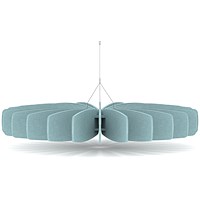 Sch! Acoustic Ceiling Baffles - Shade - Type A - 1200mm Wide x 150mm High - Sky Light Blue