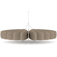 Sch! Acoustic Ceiling Baffles - Shade - Type A - 1200mm Wide x 150mm High - Oatmeal Beige