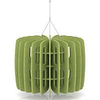 Sch! Acoustic Ceiling Baffles - Shade - Type B - 600mm Wide x 450mm High - Lime Green