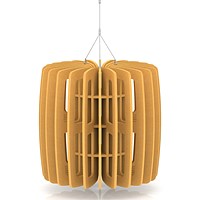 Sch! Acoustic Ceiling Baffles - Shade - Type B - 600mm Wide x 600mm High - Buttercup Yellow