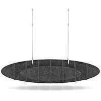 Sch! Acoustic Ceiling Baffles - Hatch - Type D - 1000 x 600mm Wide x 250mm High - Graphite Charcoal