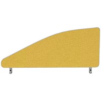 Impulse Plus Angle Desk Screen, 600x450mm, Beige