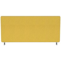 Impulse Plus Desk Screen, 800x450mm, Beige