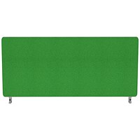 Impulse Plus Desk Screen, 800x450mm, Palm Green