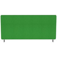 Impulse Plus Desk Screen, 800x450mm, Palm Green