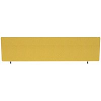 Impulse Plus Desk Screen, 1200x450mm, Beige