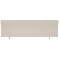 Impulse Plus Desk Screen, 1200x450mm, Light Grey