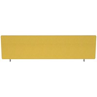 Impulse Plus Desk Screen, 1400x450mm, Beige