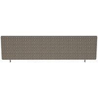 Impulse Plus Desk Screen, 1400x450mm, Lead