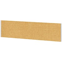 Impulse Plus Desk Screen, 1500x450mm, Beige