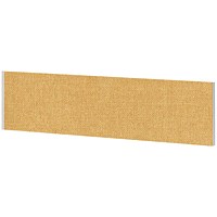 Impulse Plus Desk Screen, 1500x450mm, Beige