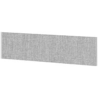 Impulse Plus Desk Screen, 1500x450mm, Light Grey