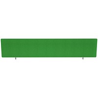 Impulse Plus Desk Screen, 1800x450mm, Palm Green