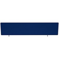 Impulse Plus Desk Screen, 1800x450mm, Powder Blue
