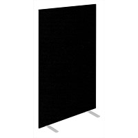 Impulse Plus Floor Screen, 600x1800mm, Black