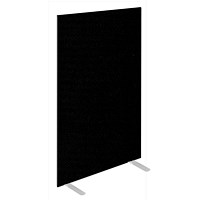 Impulse Plus Floor Screen, 600x1650mm, Black