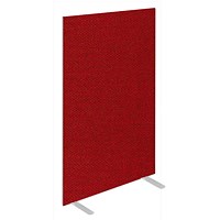 Impulse Plus Floor Screen, 600x1650mm, Burgundy