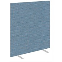 Impulse Plus Floor Screen, 1000x1650mm, Sky Blue