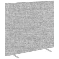 Impulse Plus Floor Screen, 1500x1650mm, Light Grey