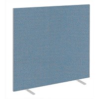 Impulse Plus Floor Screen, 1500x1650mm, Sky Blue