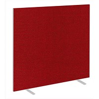 Impulse Plus Floor Screen, 1600x1650mm, Burgundy