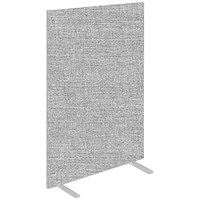 Impulse Plus Floor Screen, 800x1500mm, Light Grey