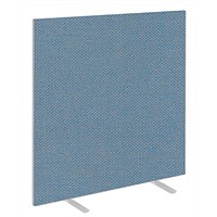 Impulse Plus Floor Screen, 1200x1500mm, Sky Blue