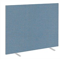 Impulse Plus Floor Screen, 1500x1500mm, Sky Blue