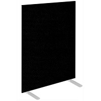 Impulse Plus Floor Screen, 600x1200mm, Black