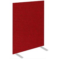 Impulse Plus Floor Screen, 600x1200mm, Burgundy