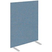 Impulse Plus Floor Screen, 800x1200mm, Sky Blue