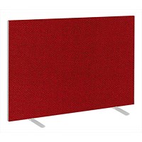 Impulse Plus Floor Screen, 1500x1200mm, Burgundy