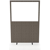 Impulse Plus Clear Half Vision Floor Screen, 1200x1800mm, Lead