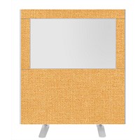 Impulse Plus Clear Half Vision Floor Screen, 1200x1200mm, Beige