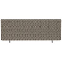 Impulse Plus Desk Screen, 1000x400mm, Lead