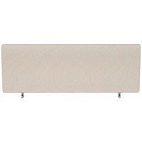 Impulse Plus Desk Screen, 1000x400mm, Light Grey Impulse Plus Desk Screen, 1000x400mm, Light Grey
