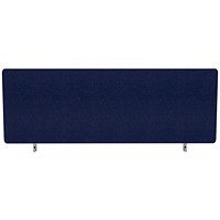 Impulse Plus Desk Screen, 1000x400mm, Royal Blue